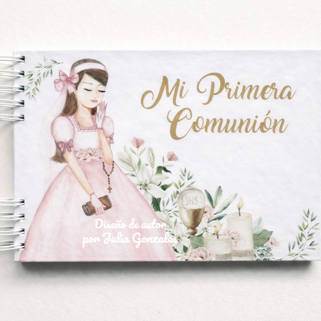 Álbum Primera Comunión modelo "Pureza celestial"