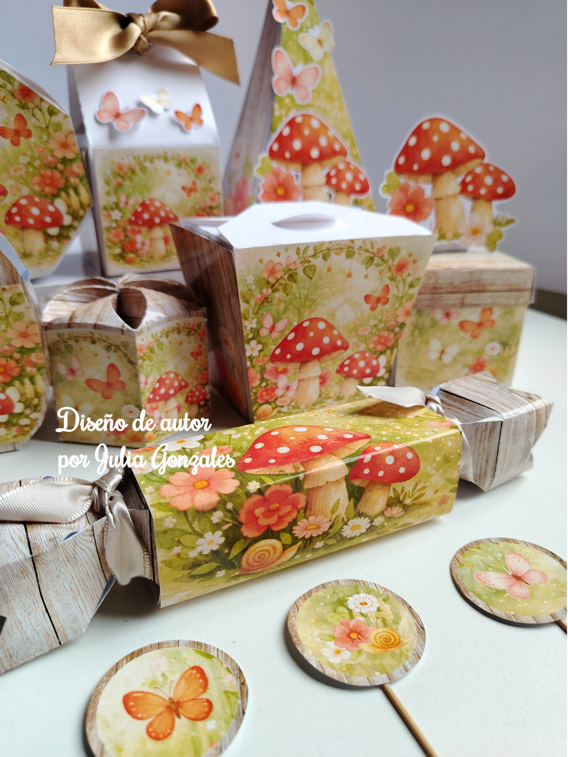 Caja decorativa modelo "Bosque encantado" - Imagen 3