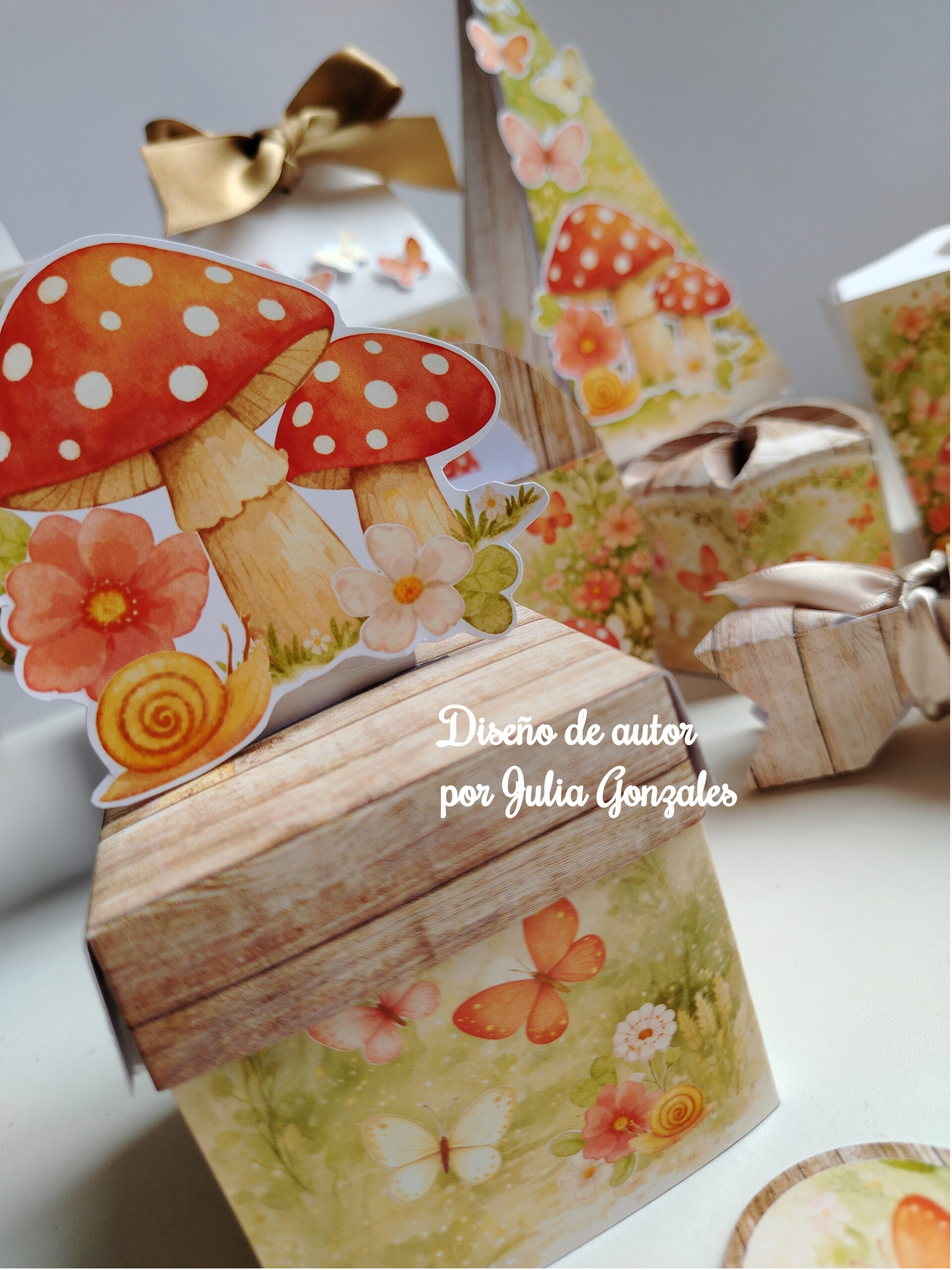 Caja decorativa modelo "Bosque encantado" - Imagen 4